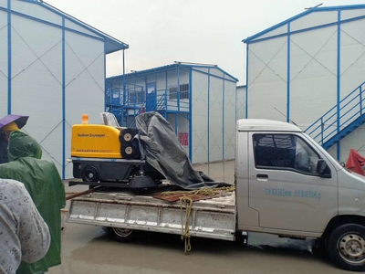 智慧清潔新里程 小型掃地車賦能中億豐建設(shè)集團(tuán)公路工程建筑項(xiàng)目